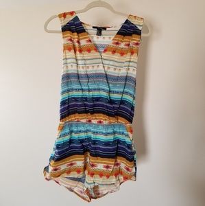 NWOT F21 Aztec Boho Romper